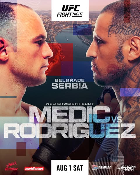 FightOneCom's tweet photo. #UFCBelgrade Samstag ab 16 Uhr live auf #DAZN inkl. Vorprogramm. 

Let's go! #DAZNFightClub 

#UFC #MMA #gerMMAny https://t.co/o8LuWkwRIx
