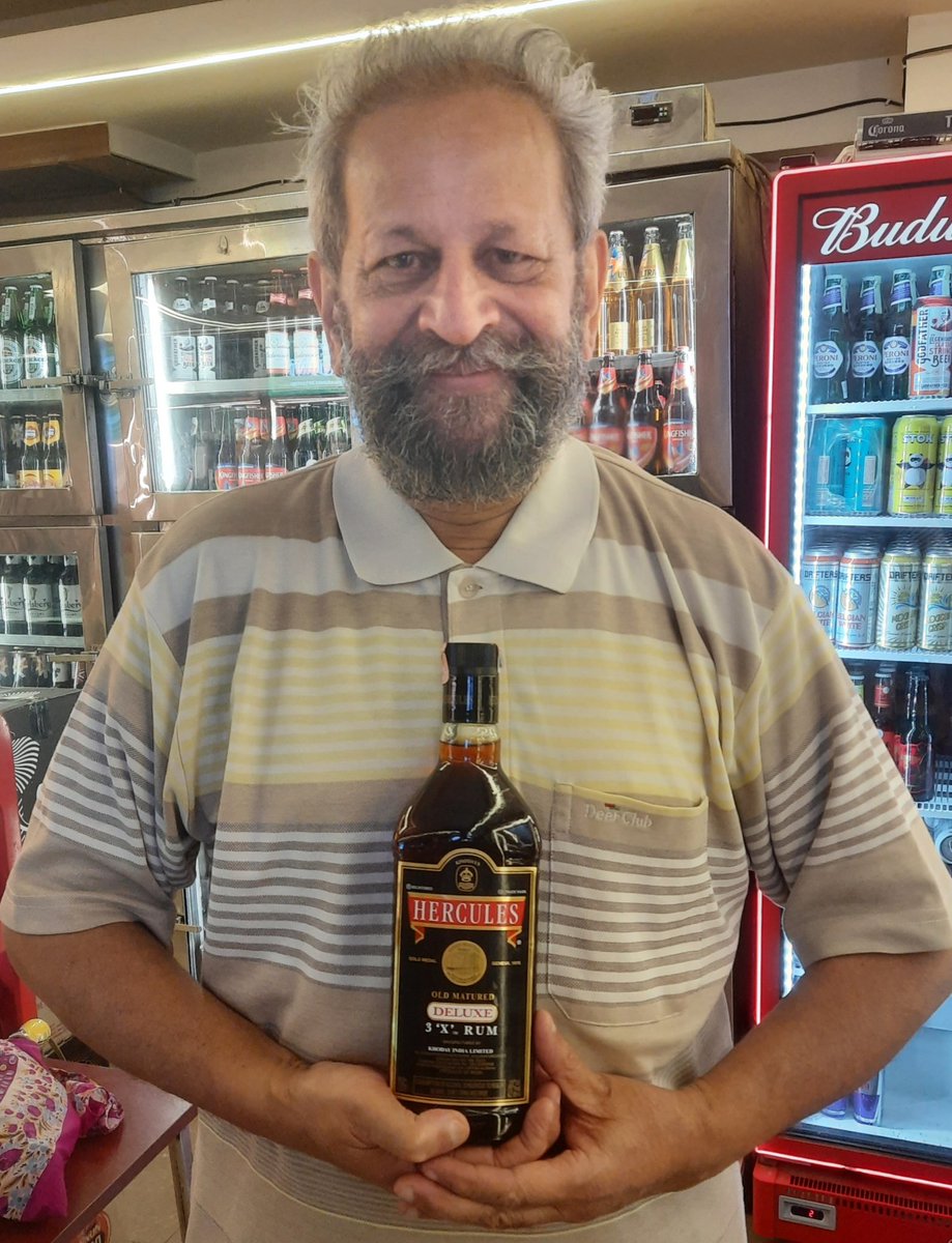 w_karve's tweet photo. #Rum #Hercules #OldMonk #India #History
To the best of my knowledge the first Rum to be launched in India was HERCULES XXX RUM in the year 1906.
Hercules XXX Rum the most popular Rum in the Military and the Navy for many years.
The famous Indian Rum OLD MONK RUM was launched in 1954.