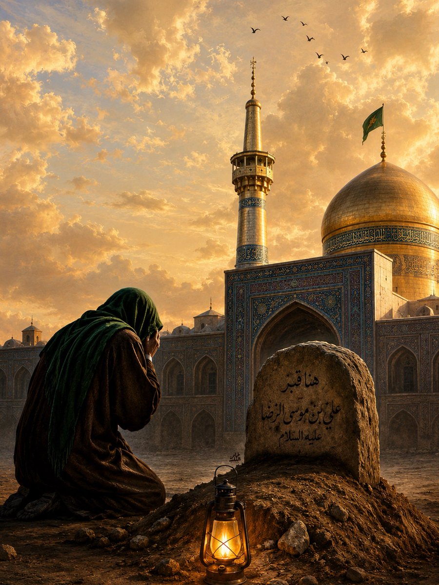 Alsultan892's tweet photo. وَقَبرٌ بِطُوسٍ يَا لَهَا مِن مُصِيبَةٍ
توقّد بِالأحشَاءِ في الحُرُقَاتِ
إِلى الحَشرِ حَتَّى يَبعثُ اللهُ قَائِماً
يُـفَرِّجُ عَنَّـا الهَمَّ وَالكُرُبَاتِ https://t.co/1cqrYaHOML