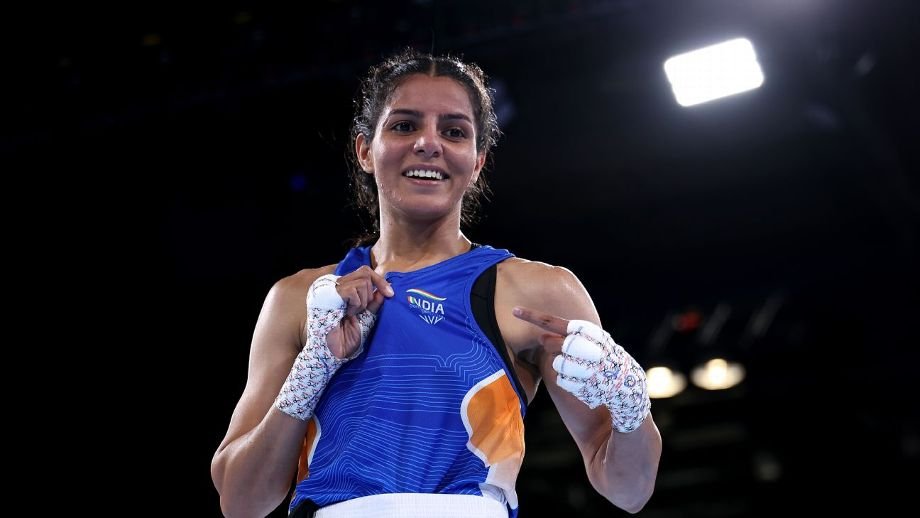 sadprayas's tweet photo. || #IndiaAtCWG ||

🥊 𝐒𝐚𝐤𝐬𝐡𝐢 𝐂𝐡𝐚𝐮𝐝𝐡𝐚𝐫𝐲 Confirms 6th Silver For India! 🔥🇮🇳

Sakshi Chaudhary confirms her place in Women's 51kg Boxing Final! 

🏆 6th Silver Secured for India!
🥇 Now Aiming for Gold! 🇮🇳

#TeamIndia #CommonwealthGames #Glasgow2026 #SakshiChaudhary https://t.co/BRtMEqqLpF