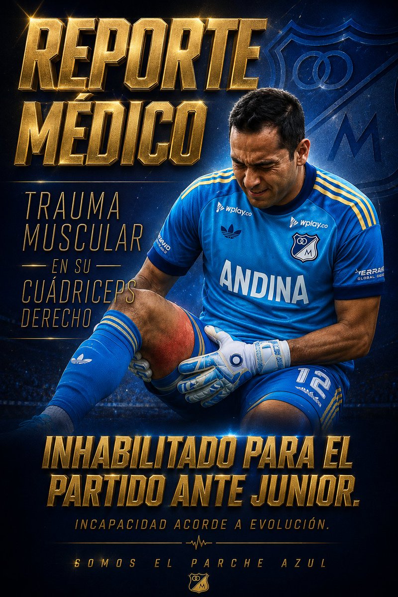 Eddez2's tweet photo. ⛑️ Reporte médico de James Aguirre https://t.co/3QwpEJzLiK