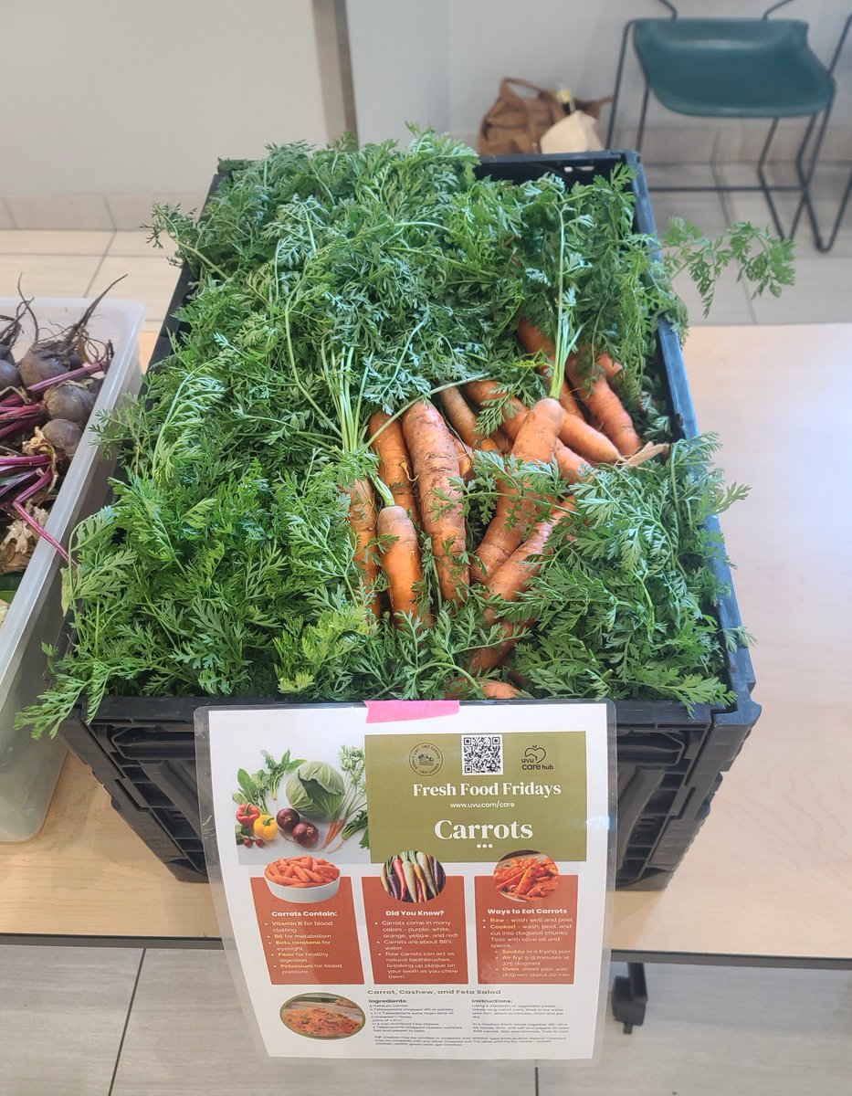 owenmiller75's tweet photo. Hungry @UVU students should get to the Student Life & Wellness Center (SLWC) for Fresh Food Friday! 😀
#UVU
#UVUcares
#UtahValley
#APlaceForYou
#APlaceForFood
#FreeFoodFriday
#FreshFoodFriday
#FreshFoodFridays https://t.co/AR2kqHO683