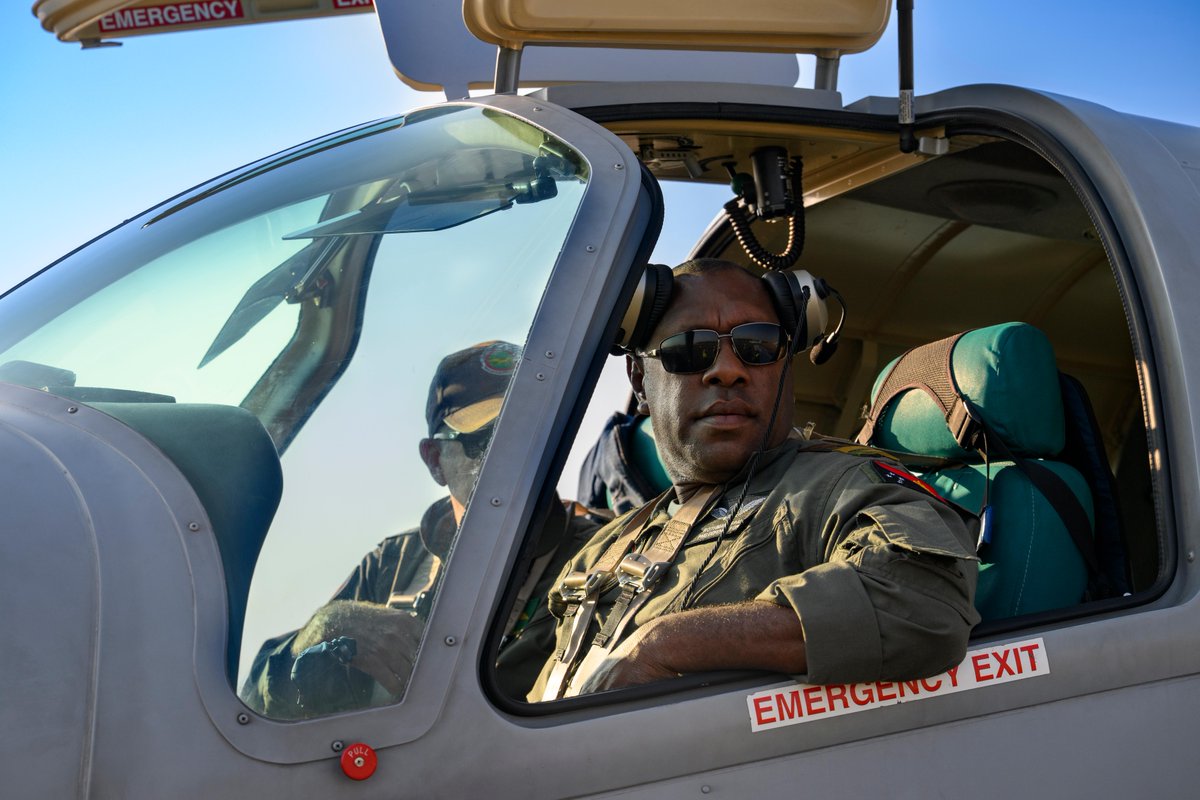 DefenceAust's tweet photo. Papua New Guinea returns to Pitch Black ✈️

The Papua New Guinea Defence Force (PNGDF) has returned to Exercise Pitch Black with the PAC-750 delivering tactical airlift in the Royal Australian Air Force’s premier international air combat activity. 

Participating for the second time, the PNGDF has deployed a dedicated team of aircrew and support personnel, building stronger regional ties through one of the largest and most complex air combat exercises in the Indo-Pacific.

The deployment has enabled PNGDF personnel to engage more broadly across the exercise, working alongside counterparts from 20 participating nations both in the air and on the ground, and providing a vital airbridge across the exercise. 

Through these interactions, the contingent is enhancing its understanding of multinational operations while fostering the professional relationships that contribute to regional security and cooperation.

These opportunities allow both forces to share expertise, develop a deeper understanding of each other’s capabilities and strengthen the enduring partnership between Papua New Guinea and Australia.

#YourADF