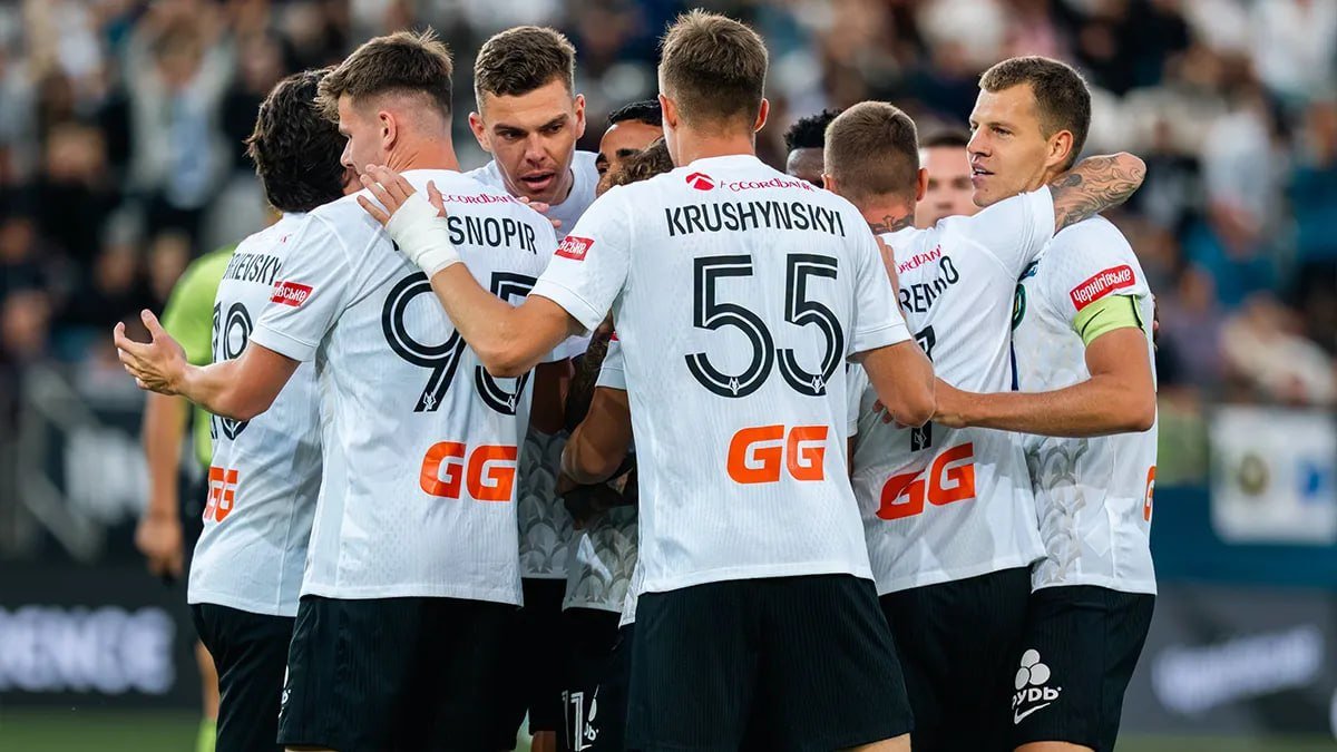 PolissyaEN's tweet photo. 🇬🇧 Stoke City FC are interested in two Polissya Zhytomyr leaders - Borys Krushynskyi and Ihor Krasnopir - after their Conference League qualifying match against København.

According to journalist Mykhailo Spivakovskyi, at least one Stoke City scout (possibly two) was present in Košice for the first leg, and they were impressed by both players.

(via TaToTake)