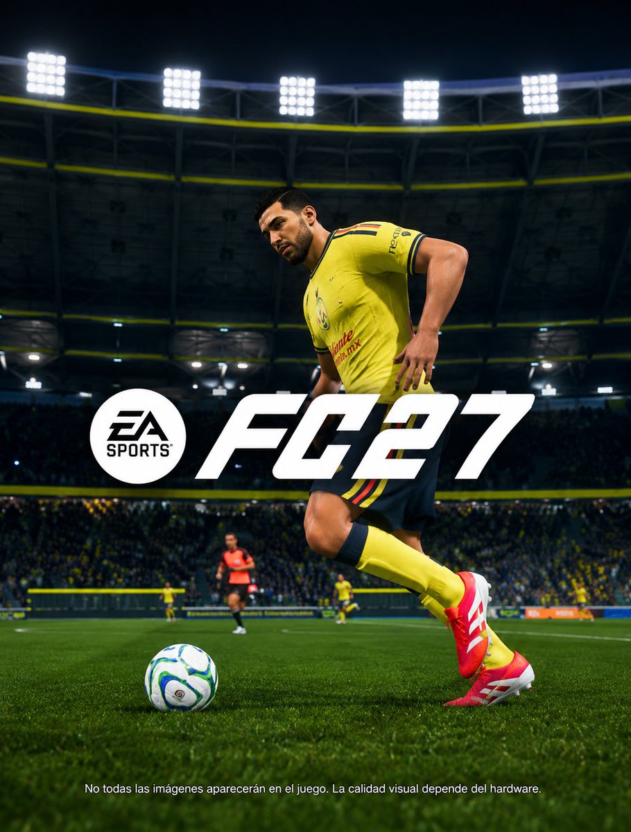 ResacaAmerica's tweet photo. 🚨¡ÚLTIMO MOMENTO!🚨

Primeras imágenes IN GAME de nuestro equipo en EAFC 27. 🎮

De nuestro plantel actual, solamente Henry Martín contará con Face Scan, es decir, su rostro real en el juego. 💣

¡¡ESTAMOS LISTOS PARA JUGAR CON NUESTRO EQUIPO!! 🙌 https://t.co/e7N7MLUepW
