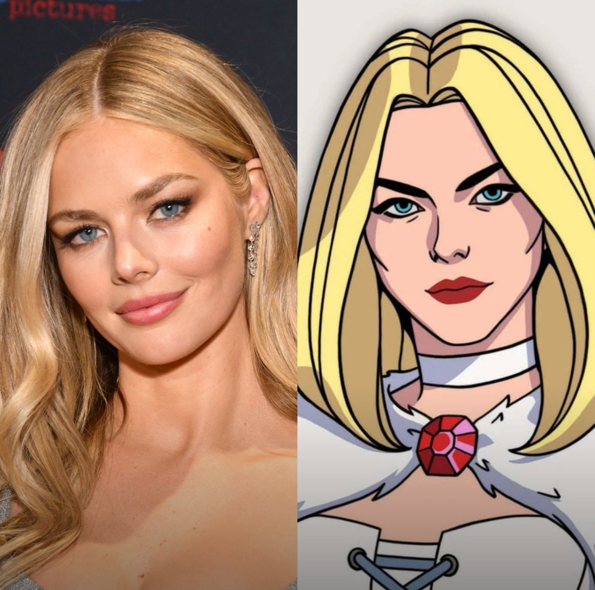 weavingsource's tweet photo. Samara Weaving dará vida à Emma Frost no reboot de X-Men da Marvel! 

Uma das mutantes mais icônicas dos quadrinhos, Emma Frost conquistou seu lugar como uma das telepatas mais poderosas do universo Marvel após sua jornada de vilã a heroína. ✨ https://t.co/eXLlGbXBaH