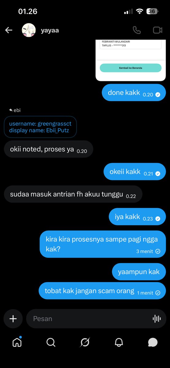 luvnjm_'s tweet photo. scam robux visend😀 #zonauang #scammer https://t.co/ZKPXbFz0Lc