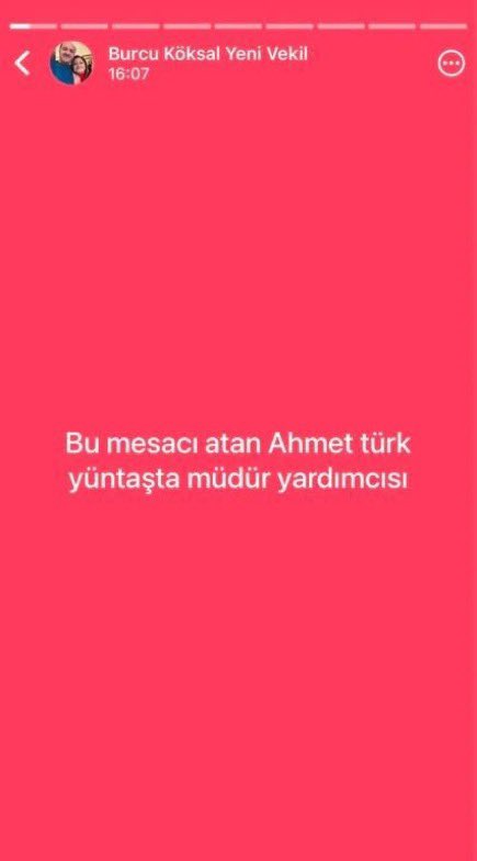 legalite_tr's tweet photo. Of of of şuna bakın!

CHP’den istifa edip AKP’ye geçen Burcu Köksal, kendisine gelen torpil mesajlarını yanlışlıkla WhatsApp durumunda paylaştı!

“— Başkanım benim oğlumu uygun bir yere alacağınızdan eminim...”

Özgür Özel ne demişti? “Allah gittiğin yere yakıştırsın!” Gittiği yere yakışmış!

Sinem Dedetaş gözaltında, AKP’ye geçen Burcu Köksal torpil işinde! 

Gör bunları Türkiye!