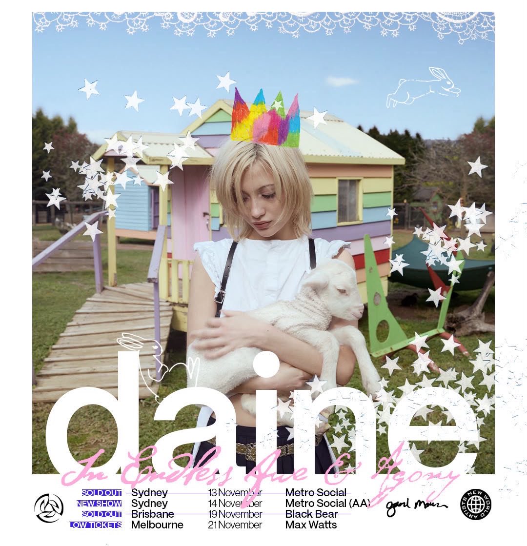 dainenation's tweet photo. second sydney show! brisbane sold out! melbourne gonna go quick! https://t.co/vpCax5wpWE