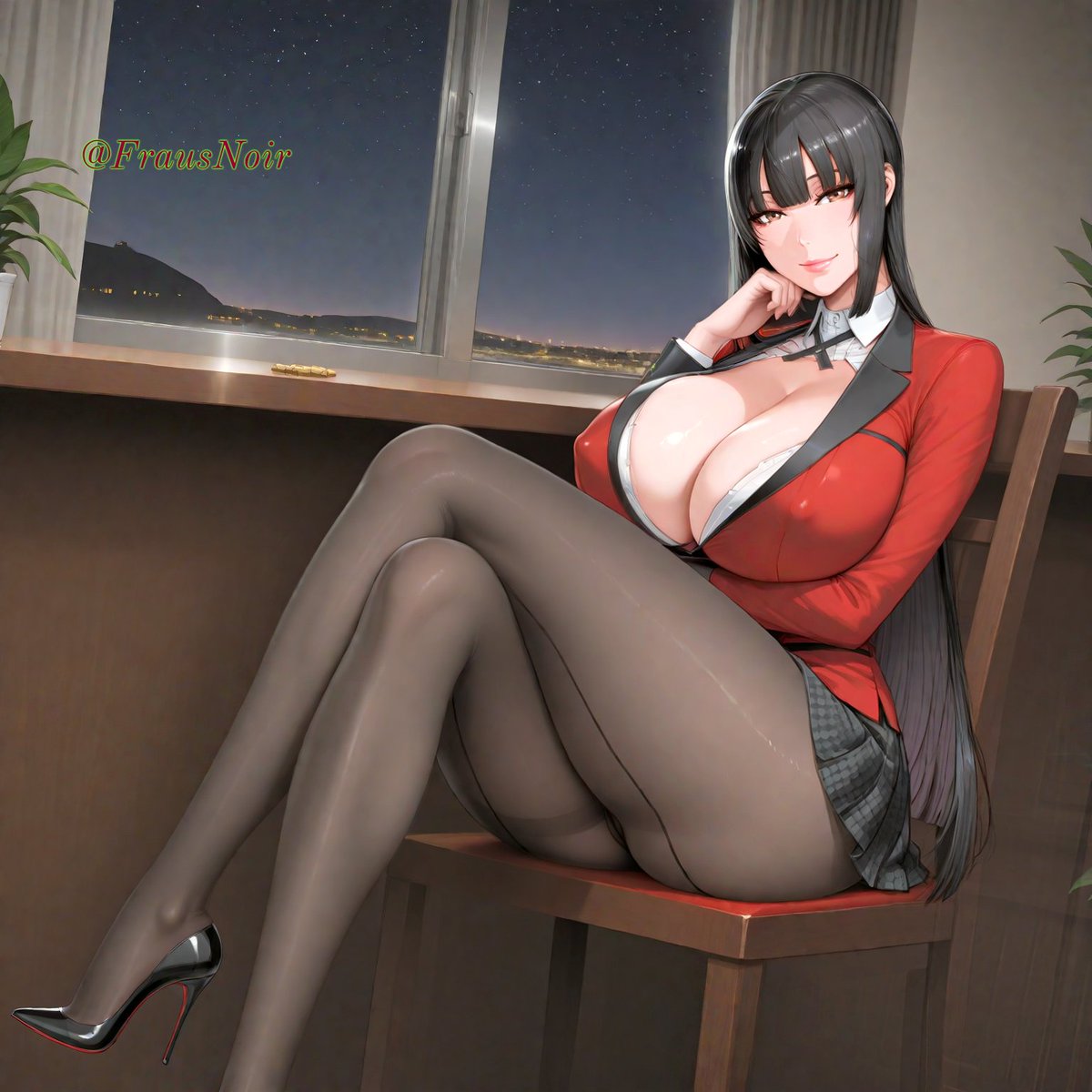 FrausNoir's tweet photo. Kakegurui / Yumeko Jabami
#YumekoJabami #蛇喰夢子 #Kakegurui #賭ケグルイ https://t.co/gvss7QS7an