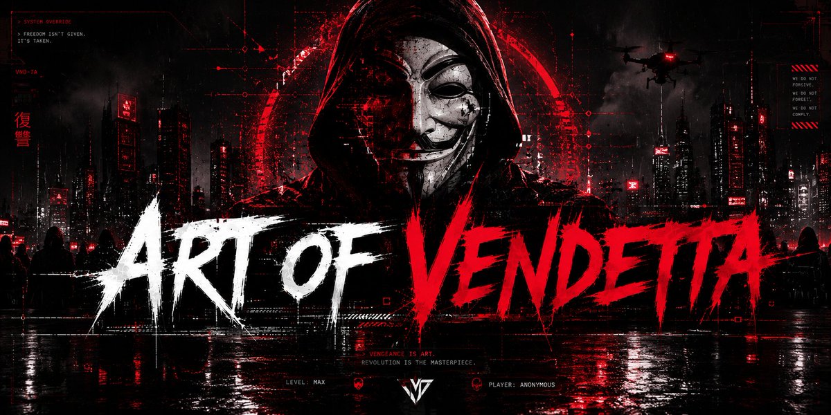 artofvendetta's tweet photo. The system wasn't designed for #creators - it was built for #Vampires.

We’re reclaiming the canvas.

#ArtofVendetta ($AOVT) is officially live on #Solana.

📍 Launched on @pumpdotfun: https://t.co/5OxPLlnZBH https://t.co/aAO48ys7sH