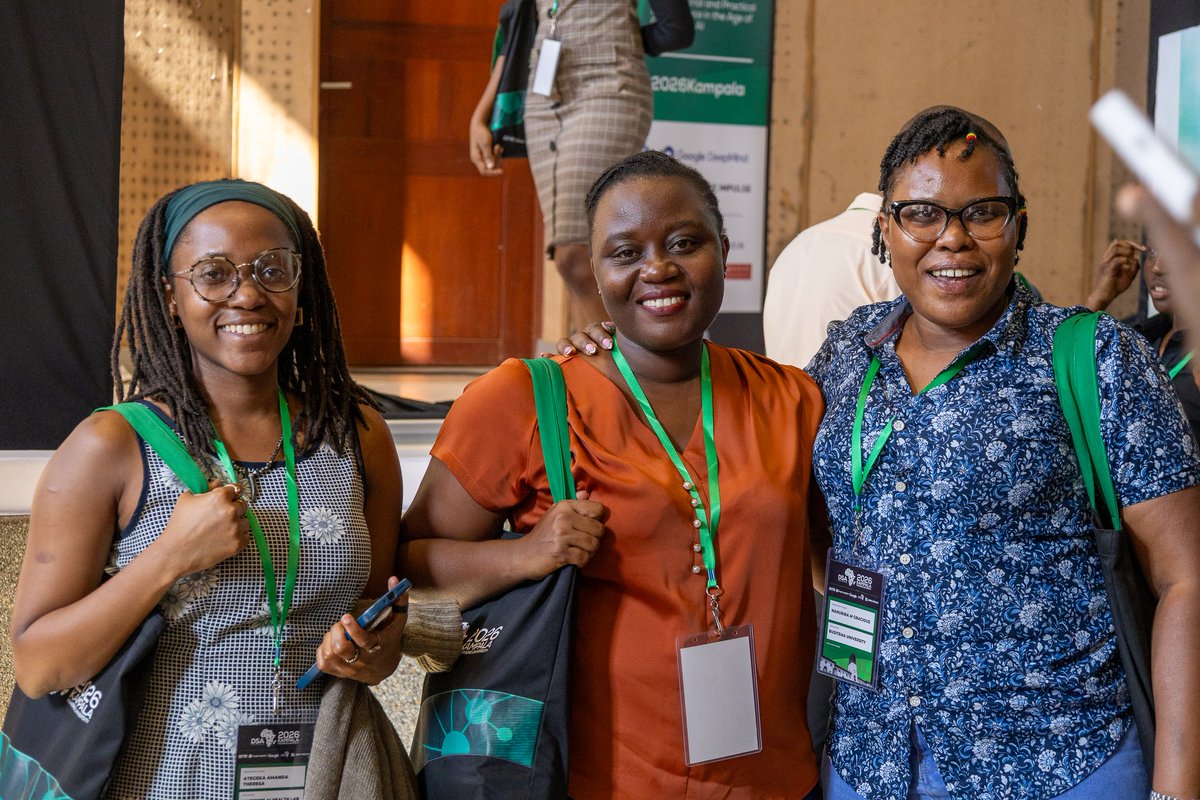 _ategeka's tweet photo. It was all things Data Science and ML this July! Attended my 2nd continental AI/ML conference (Data Science Africa '26) Made acquaintance of so many amazing people including thee Dr Quin (who did a PhD in ML for Neonatology in 2007!), that I'd been working with remotely. Grateful https://t.co/psFir7caxA
