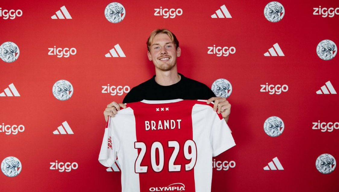 🚨🚨 OFFICIEL ! JULIAN BRANDT 🇩🇪 SIGNE À L’AJAX AMSTERDAM LIBRE DE TOUT ...