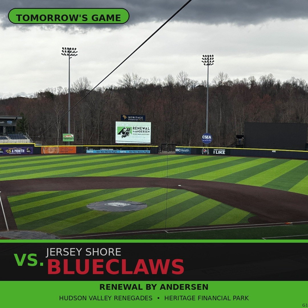 RbAEasternNY's tweet photo. ⚾ NIGHT THREE incoming! We've been at the Renegades vs Jersey Shore BlueClaws Thursday &amp; tonight — and TOMORROW we close out the series on a Saturday! 🎉🏟️ One more chance to find us at the booth this weekend! 🪟 Live demos | 🎁 Giveaways | 💰 Sweepstakes | 📋 FREE home assessm https://t.co/4GW2Fv7PtF