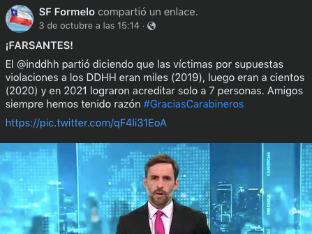 lucasaykal's tweet photo. 😲🤬😲🤬#PUROS #DELINCUENTES EN EL #indh Y #TERRORISTAS #shorts #viral #tren... https://t.co/xp3rHzm7ut a través de @YouTube
@GobiernodeChile @PresidenteKast @MinjuDDHH ¿Qué esperan para eliminar el INDH, antro de delincuientes con sueldos millonarios?
#Bachelet #Boric #cadem https://t.co/4du3JvjvUu