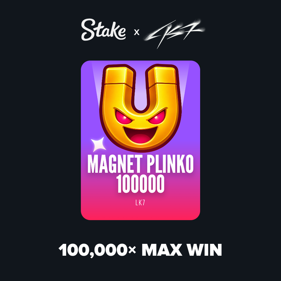 LK7com's tweet photo. Drop your Stake ID!    

New Magnet Plinko 🚨
Now on @Stake https://t.co/QlkyOxm269