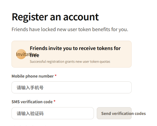 zi41145480's tweet photo. Just enter your cell phone number, then log in after receiving the verification code, and you’ll immediately receive token credits worth 68 RMB. There are no requirements, no need to link a credit card, and the entire process takes less than three minutes. https://t.co/0wVXVbFg73