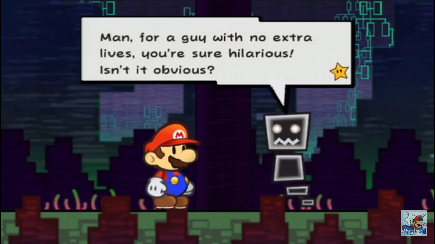 TheRetroSkunk's tweet photo. @BlueberryBink @HighClassLatino @KOLSANART https://t.co/KVf2Pi1ekH

also I really dont get why you're saying it doesn't literally bring you back the life when 1-ups acknowledged to be a thing in the Mario universe.

it's not like they're cosmetics or anything. 
even in paper mario there are mentions of poisonous 1-ups https://t.co/ern5FwFRMJ
