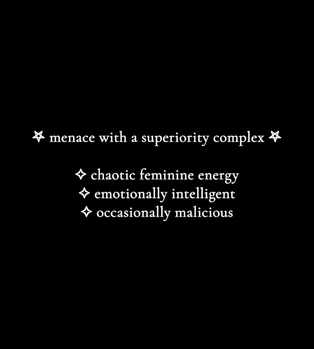 bornofgold's tweet photo. ⛧𝔭𝔢𝔯𝔰𝔬𝔫𝔞𝔩𝔦𝔱𝔶 𝔴𝔞𝔯𝔫𝔦𝔫𝔤⛧             
           𝔫𝔬𝔱 𝔞 𝔟𝔦𝔬,     
     𝔭𝔯𝔬𝔠𝔢𝔢𝔡 𝔞𝔠𝔠𝔬𝔯𝔡𝔦𝔫𝔤𝔩𝔶.   

𝔣𝔞𝔳𝔬𝔯𝔢𝔡:  
⛧𝔡𝔢𝔳𝔬𝔱𝔦𝔬𝔫 𝔱𝔥𝔞𝔱 𝔰𝔥𝔬𝔴𝔰 𝔲𝔭 𝔲𝔫𝔦𝔫𝔳𝔦𝔱𝔢𝔡  
⛧𝔞𝔱𝔱𝔢𝔫𝔱𝔦𝔬𝔫 𝔱𝔥𝔞𝔱 𝔟𝔢𝔠𝔬𝔪𝔢𝔰 𝔥𝔞𝔟𝔦𝔱 
 ⛧𝔱𝔥𝔬𝔰𝔢 𝔴𝔥𝔬 𝔡𝔬𝔫’𝔱 𝔫𝔢𝔢𝔡 𝔠𝔬𝔫𝔳𝔦𝔫𝔠𝔦𝔫𝔤— 𝔬𝔫𝔩𝔶 𝔰𝔱𝔯𝔲𝔠𝔱𝔲𝔯𝔢.