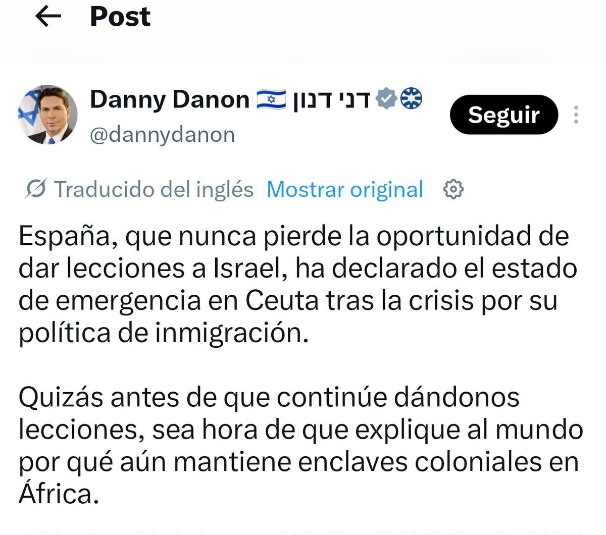 JulianMaciasT's tweet photo. Publicaciones en las últimas horas del representante de Israel en la ONU y del Homeland Security de EEUU (quien controla ICE y quien mandó mensajes de un teléfono clonado ilegalmente para imputar a Zapatero) https://t.co/I99H7SBe6V