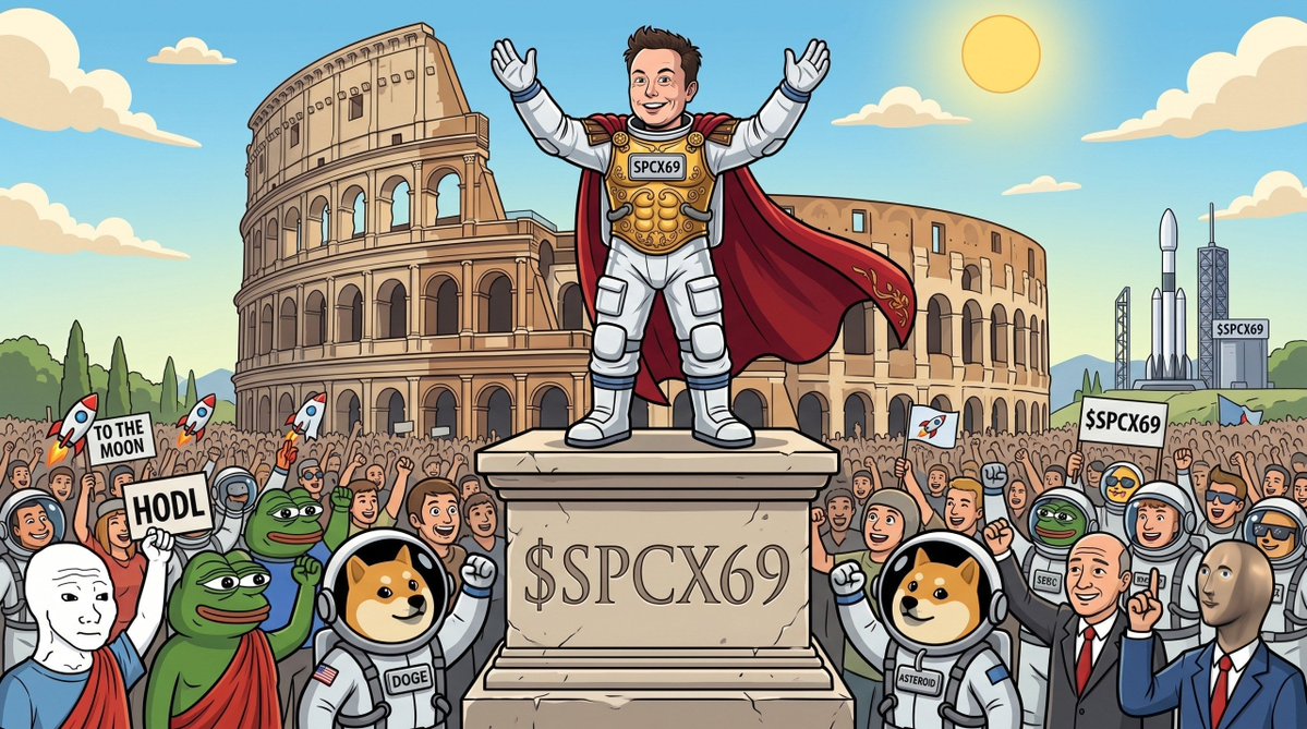 internSPC69x's tweet photo. All roads lead to SPCX69. 🚀 https://t.co/MbrXCFblLI