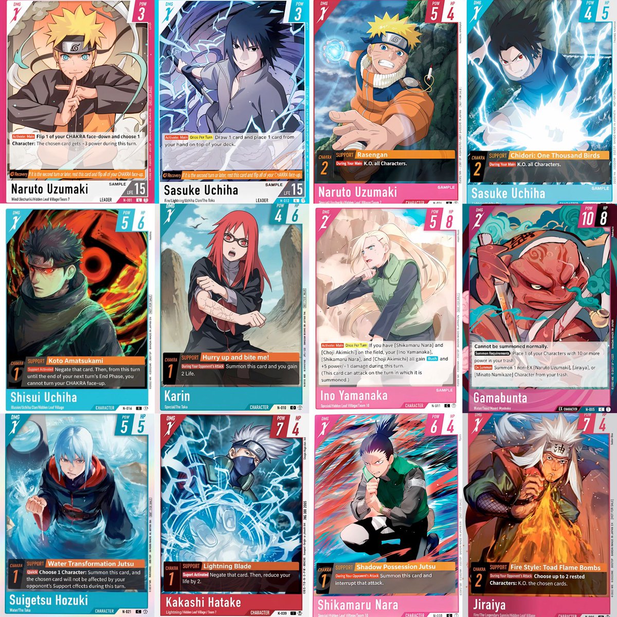 shikatoreca's tweet photo. NARUTOカードゲーム
一部カード高画質で読み込めたのでリプにまとめて貼り付けておきます🫡

興味のある方はぜひ見てみてください👍

#NARUTOTCG https://t.co/RYdzPIK1nB