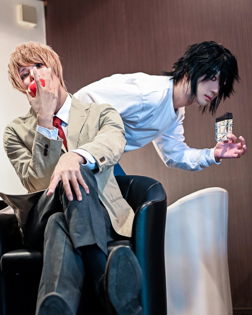 macomaki10's tweet photo. ⚠️ cosplay

cos

天才と異才

DEATH NOTE/夜神月 × L

#ガーデンベルズ宮崎 #フレコス https://t.co/01Bs6dhSVF