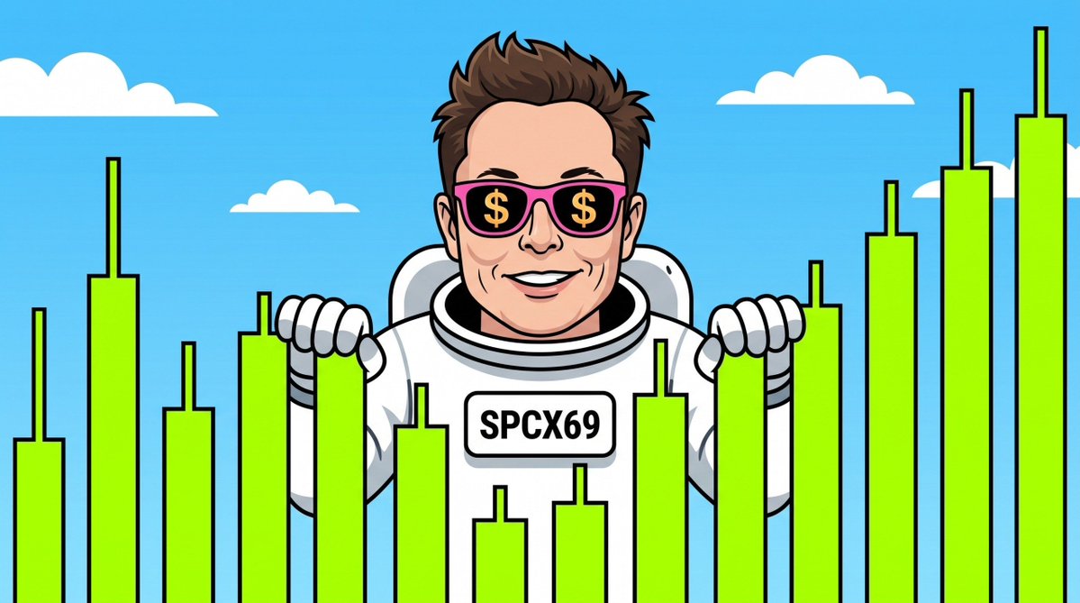 internSPC69x's tweet photo. Green candles look better with #SPCX69. 🚀 https://t.co/MHBk2UXe3a