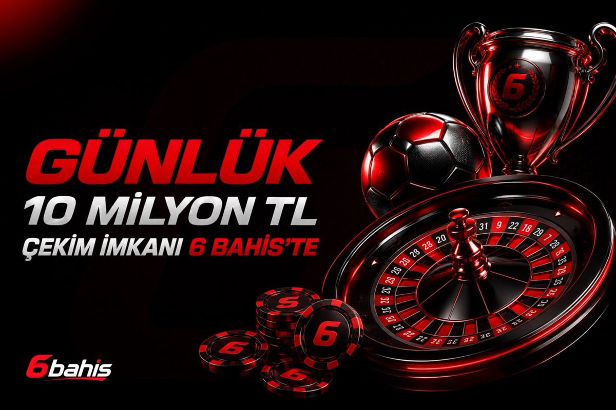 altiBahis's tweet photo. ✅Kazancın adresi 6bahis’te çekimin beklemez

🔸Günlük 10 milyon TL çekim imkanı 

-Kesintisiz ödeme deneyimi, kaliteli hizmet anlayışı ve premium finans desteği 6bahis’te sizi bekliyor.

🔸Güncel giriş : https://t.co/Y0W7egLURm

#6giris #altibahisgüncel #altibahis #6bahisgüncel https://t.co/tUCSS4X0mZ