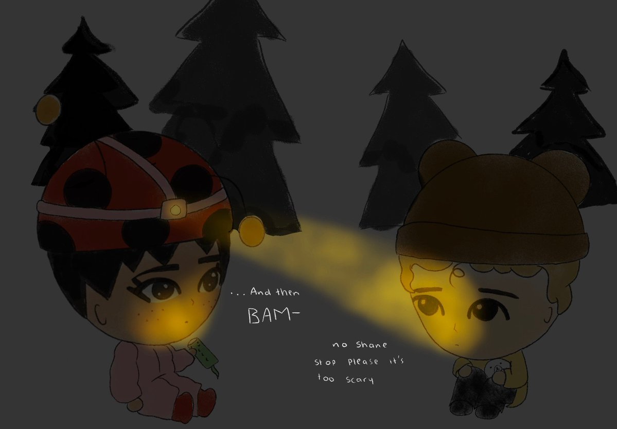 lehollanovs's tweet photo. Scary stories with Shanya 🏕️❤️ https://t.co/6Fz4w3kpU4