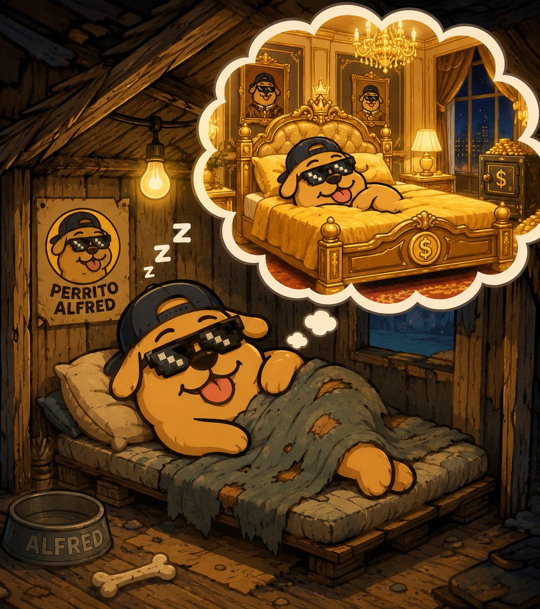PerritoAlfred's tweet photo. DÍA 1, haciendo a perrito alfred millonario en 30 DÍAS
 Perrito pensativo, 
 perrito piensa ideas,  
perrito tener idea, 
perrito ir a dormir, 
perrito mañana despertar, 
si tu no estar perrito ponerse triste, 
si tu COMENTAR idea perrito ser feliz https://t.co/j8mO283M3i