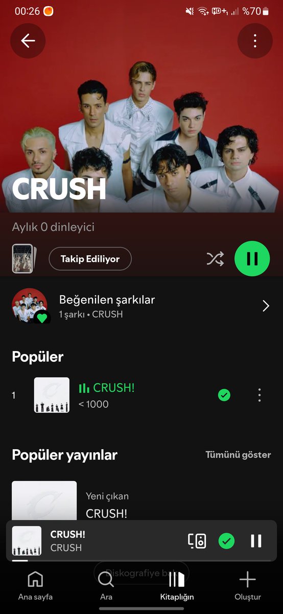 bang7_n's tweet photo. İlerde milyonlar dinlerken bende kuruluş aşamasında bile onları izliyodum diye millete hava atıcam💃🏻 https://t.co/jSregvrkcX