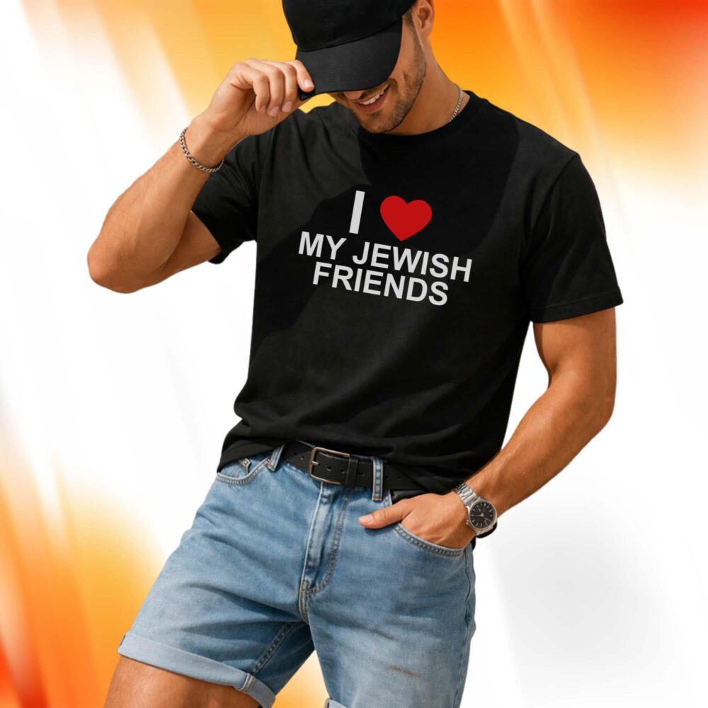 SunFox11's tweet photo. Spread positivity, unity, and friendship with the I Love My Jewish Friends Shirt! 💙 A meaningful, minimalist tee to show love and support.

Get yours here: https://t.co/xAFE70KMUL

#Unity #Friendship #ILoveMyJewishFriends #Sunfoxshirt https://t.co/v3haet3ySr