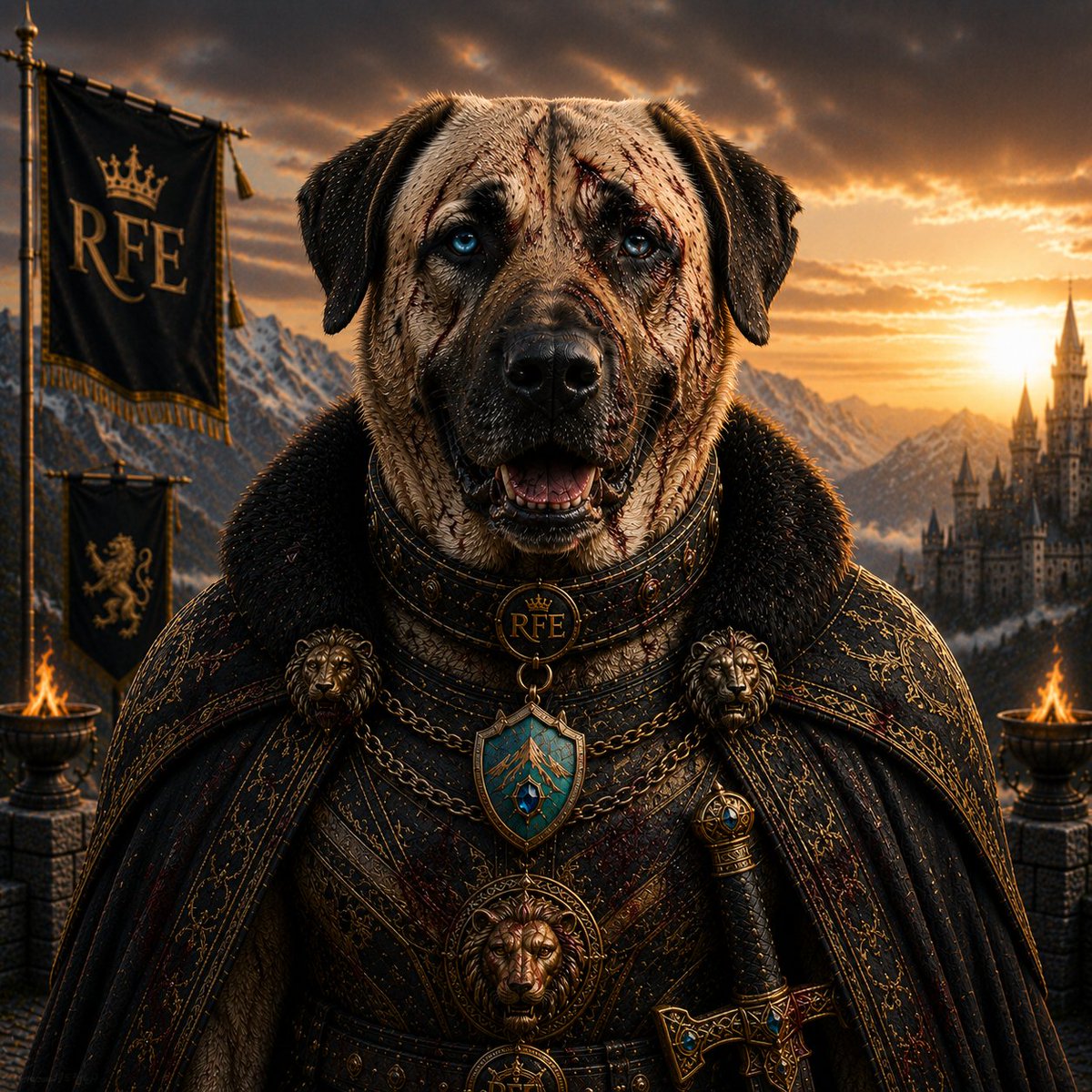 RFE531's tweet photo. ⚔️ They wounded the beast... but they couldn't break the guardian. 🐺👑
Every scar tells a story. Every battle builds a legend.
Sarabi Guardians — forged in blood, loyalty, and honor.
#SarabiGuardians #NFT #NFTCommunity #Web3 #DigitalArt #OpenSea #Ethereum #AIArt #PFP #CryptoArt https://t.co/LgVPValExQ
