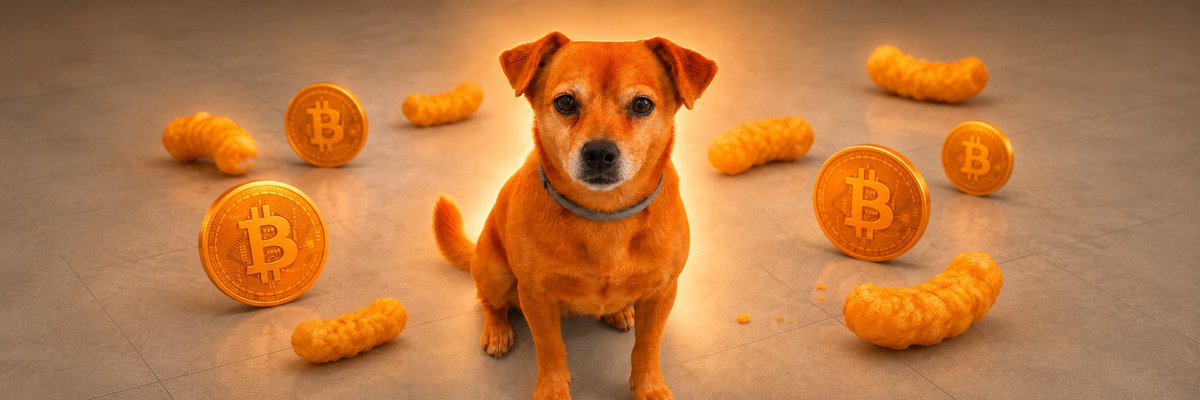 noahxsol's tweet photo. lmao literally an ORANGE DOG going viral??

600k views in just 12 hours

His name is Milho and he ran away from home and came back ORANGE??? 

super simple, weird enough to instantly get attention and people can meme this in a million ways - BTC DOG, CHEETOS DOG, DORITOS DOG etc.

Name proof : https://t.co/bj72SSM10l