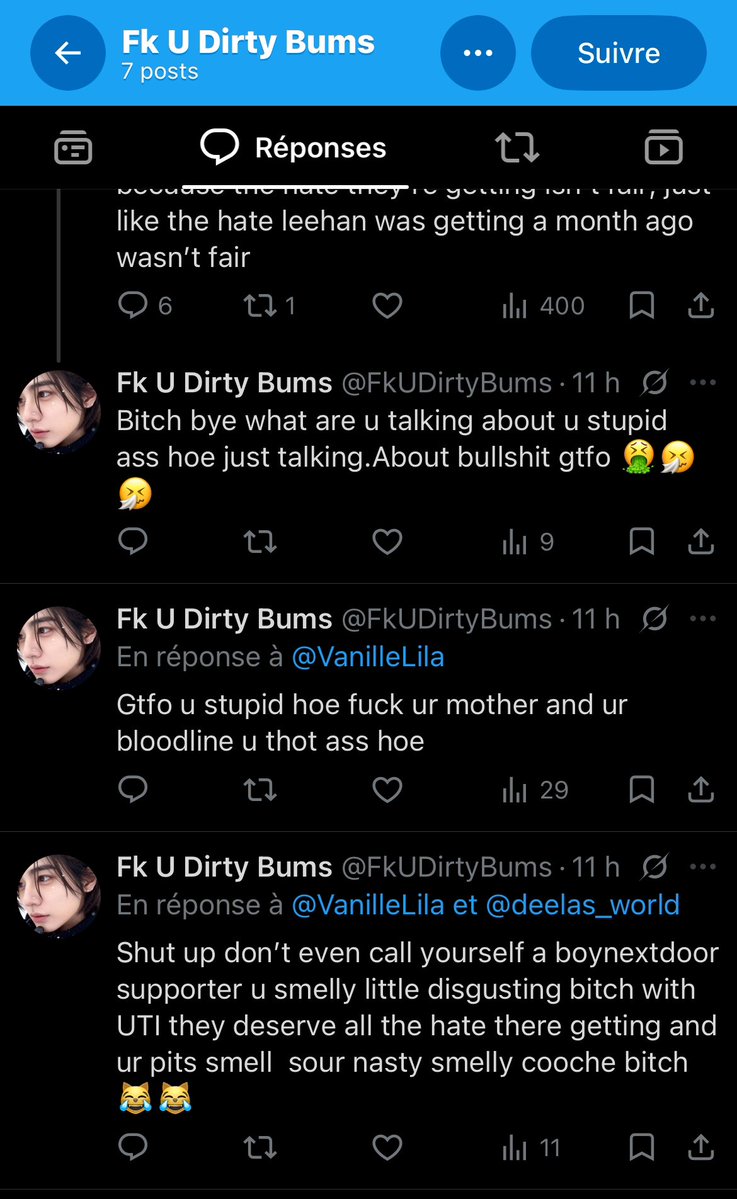 VanilleLila's tweet photo. this person created their account only to insult me or what ?..
those aren’t even good comebacks, i’m dead 😭😭 https://t.co/bhAqpAXSKT