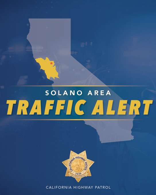 ChpSolano's tweet photo. ***TRAFFIC ALERT*** 7/31/26 @ 7:20am
Northbound and Southbound SR-113, north of Hay Road. All lanes blocked due to crash. Unknown ETO, use alternate route. https://t.co/wrNGF6TP9q