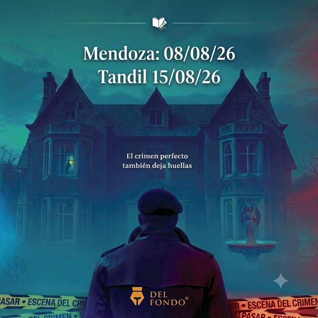 marianoroz's tweet photo. La intriga se traslada a nuevas latitudes.

Nos complace anunciar las próximas fechas de presentación de "Donde el viento nos lleve" 📘. ¡El crimen perfecto también deja huellas, y nosotros vamos tras ellas! 🔍

📅 PRÓXIMAS PARADAS DE LA GIRA:

🏜️ Mendoza: 08/08
⛰️ Tandil: 15/08 https://t.co/PaAgcdc2ZJ