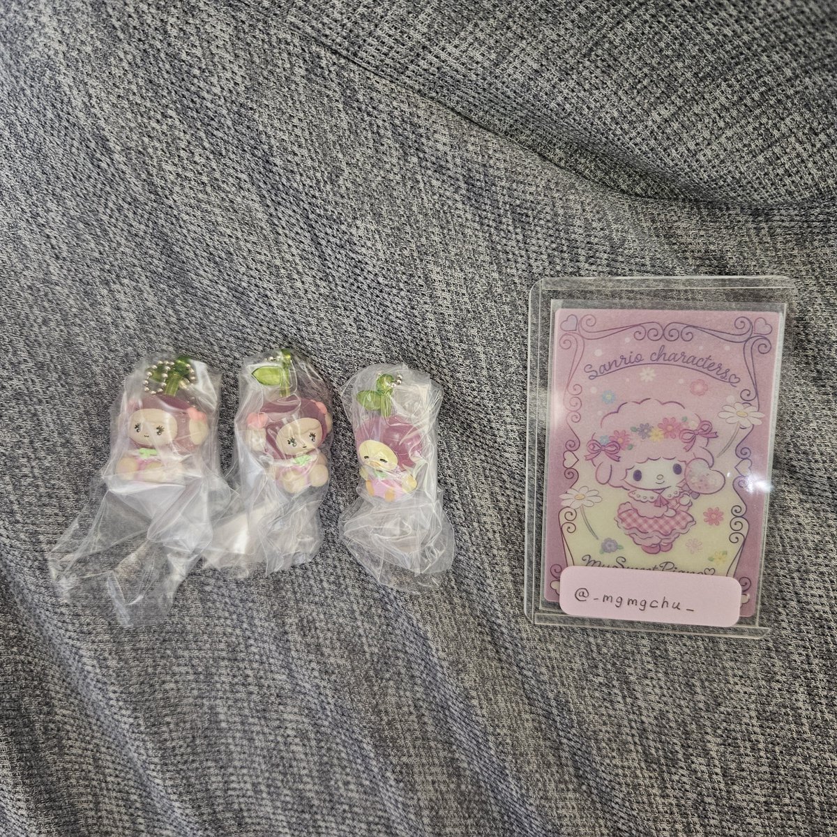 _mgmgchu_'s tweet photo. リルアラモード なかよしさくらんぼスイング 交換 買取 mikko ガチャ

譲 ナッツ2・パフ
求 定価＋送料

郵送でのお取引(支払いはPayPayのみ)
お気軽にお声がけください🙇🏻‍♀️ https://t.co/tJ04SHzK06