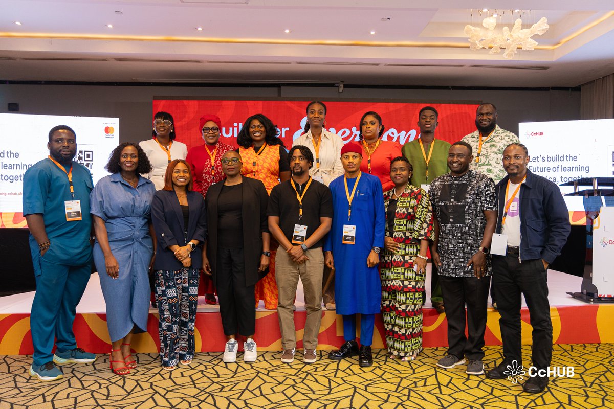 Cc_HUB's tweet photo. Cohort 4 of the Mastercard Foundation EdTech Fellowship Nigeria kicked off yesterday.
Founders here are building for learners with disabilities, underserved communities, and girls' education, powered by better data.
12 months of mentorship starts now.
#EdTechFellowship #CcHUB https://t.co/MLR6IVlHPk
