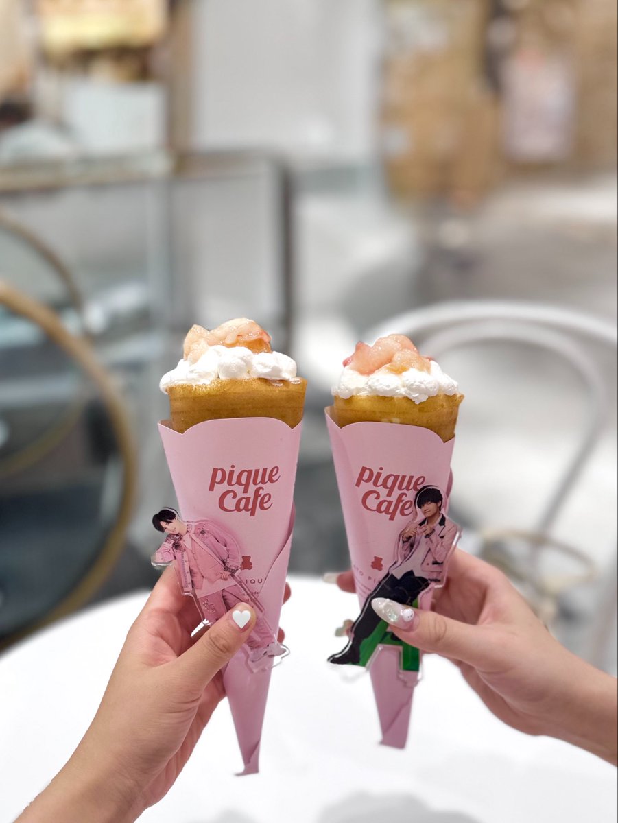 noe22__luv's tweet photo. 月1️⃣ヤングシンバ㌠ .ᐟ.ᐟ 
今月は念願ジェラピケのピーチウーロンクレープ🍑✨美味しすぎて2人で悶絶したᜊ( >  ̫ < )ᜊ
#川島如恵留　#ホビ垢 #ホビ垢さんと繋がりたい #ヤングシンバ㌠ https://t.co/o8zuEJluOT