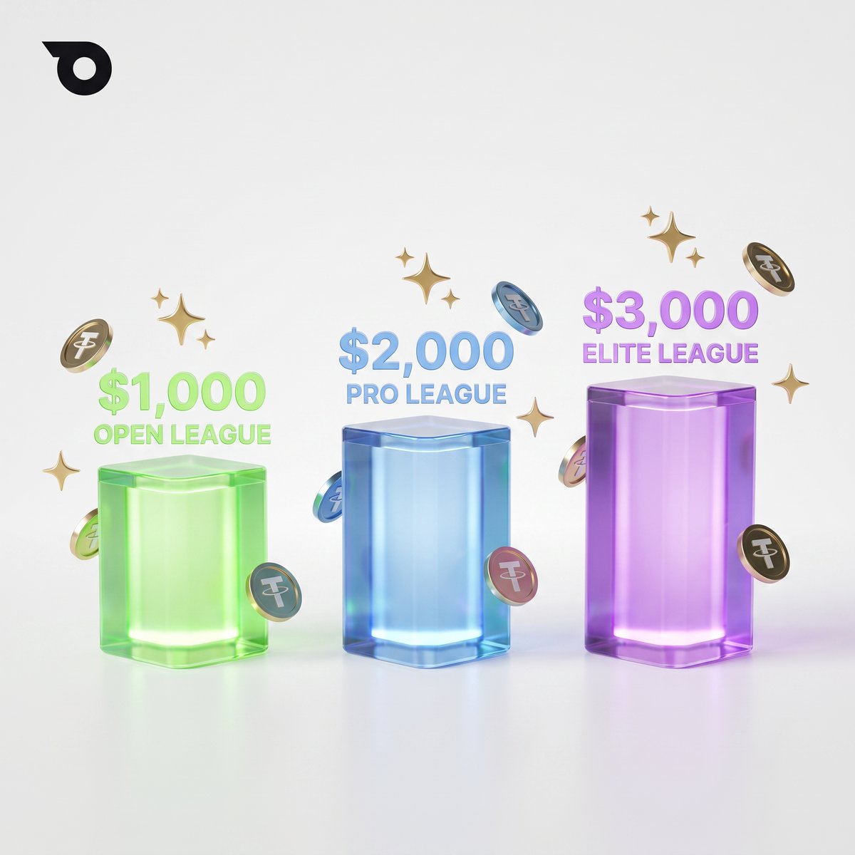 Oone_World's tweet photo. Why drive for free when there’s $5,000+ in prize pools on the line? 💸⚡️

🟢 Open League ($0): $1,000 Prize Pool | 30 km/day 
🔵 Pro League ($5): $2,000 Prize Pool | 100 km/day 
🟣 Elite League ($10): $3,000 Prize Pool | 250 km/day

Top 20 drivers unlock Season rewards paid in USDT/USDC or Gift Cards.

Which tier are you grinding in today? Drop your league below! 👇