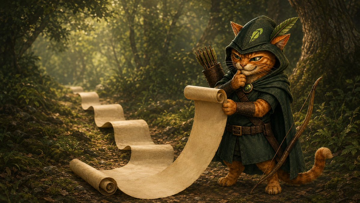 RobinPuss's tweet photo. Robin checking the timeline to see who said cats can’t lead communities.
#RobinPuss https://t.co/p8lGOVyqzg