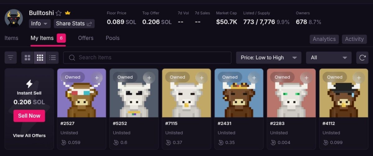0xaman_'s tweet photo. bulltoshi nft giveaway

thanks to @Kingansem_ , collected 3 more bulltoshi NFTs

3 ghosts, 2 hides, and 1 tan 

giving out 1 ghost one lucky bull

like + rt and drop your solana wallet addy

$ANSEM szn! https://t.co/1vrELU5sB4