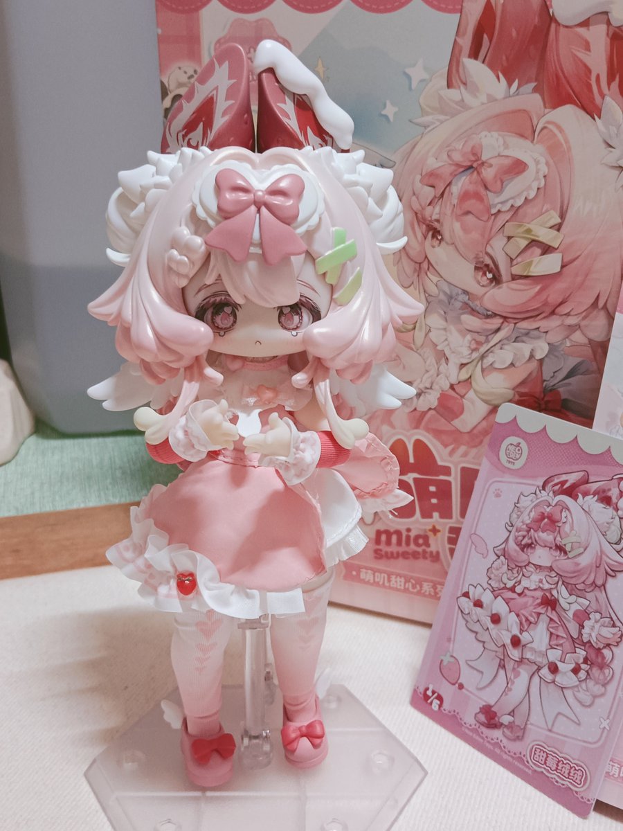 aNemoNePingC's tweet photo. #ブラインドドール #blindbox #盲盒
#MJD #萌嘰甜心 https://t.co/Hfq7lYQxGi