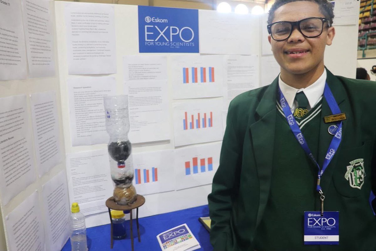 Exposcience's tweet photo. Innovation, excitement and plenty of smiles are filling the Nelson Mandela University Missionvale Sport Centre as the 2026 Eskom Expo Port Elizabeth Regional Science Fair continues!

While judging is underway, learners are enjoying the experience of meeting fellow young scientists, sharing ideas and celebrating their passion for research and discovery. It’s a day of learning, inspiration and unforgettable memories.

Best of luck to every participant. We can’t wait to celebrate your achievements later today!

#DiscoverEskomExpo #EskomExpo #PortElizabeth #RegionalScienceFair #YoungScientists