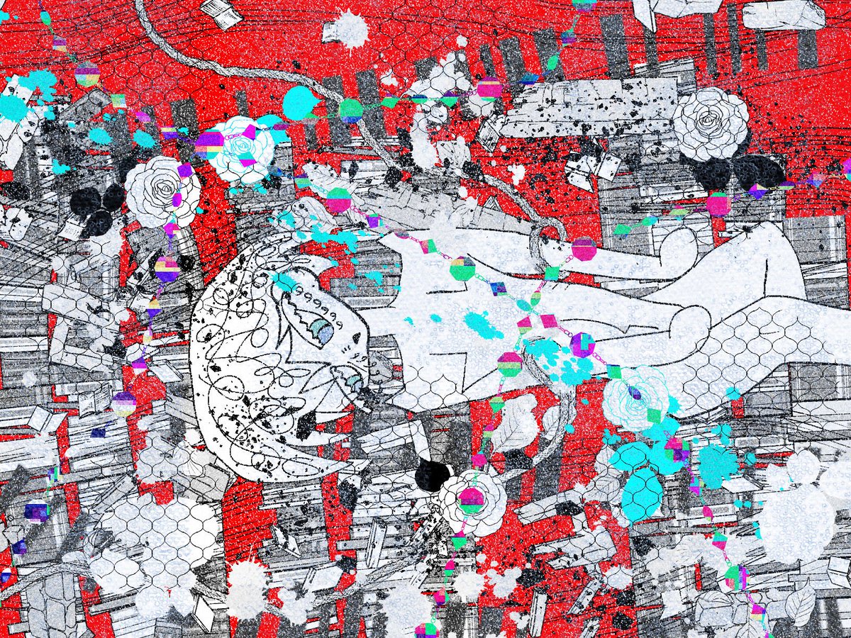 samune6066's tweet photo. #イラスト依頼
#依頼募集
#有償依頼

ダークでサブカルなアートを描きます。ボカロ・音楽mvの一枚絵にどうぞ

ご依頼は↓から
https://t.co/cqmFP0Mge2 https://t.co/pCkiZWYsm0