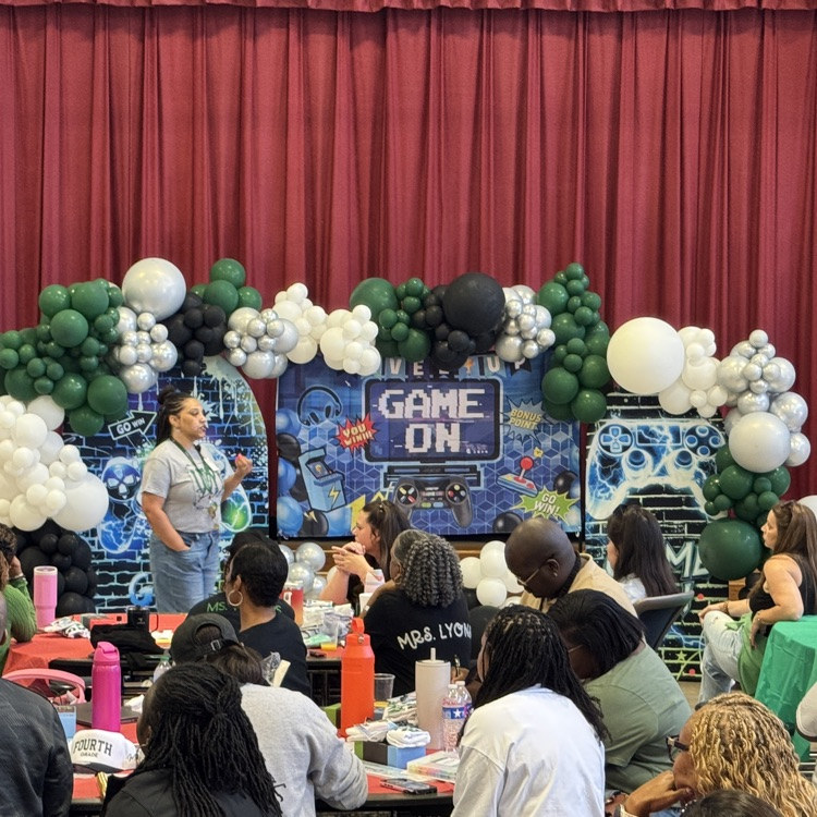HumbleISD_WPE's tweet photo. 🎮 Game on, Pandas! Our first in-service day is here, and we’re ready to level up for an amazing school year. Welcome back, WPE staff! 🐼💚 #LevelUp #WelcomeBack #PandaProud https://t.co/MUMHZrDtvB