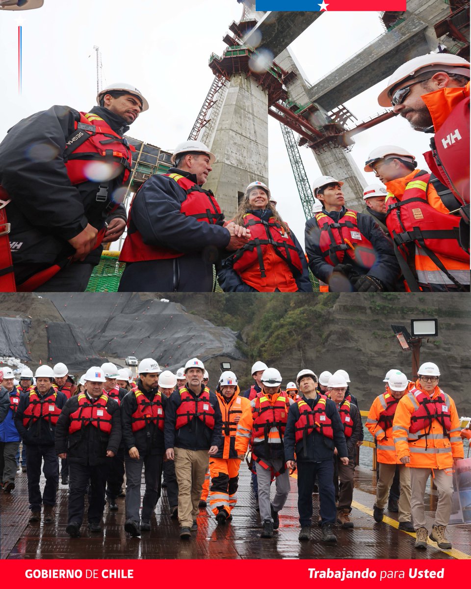 mop_chile's tweet photo. Puente Chacao.

Este proyecto de conectividad, es considerado uno de los más desafiantes a nivel mundial.

Ha requerido idear soluciones frente a condiciones naturales como resistir un terremoto de gran magnitud debido a la ubicación geográfica de nuestro país. https://t.co/y9psHCxo9k