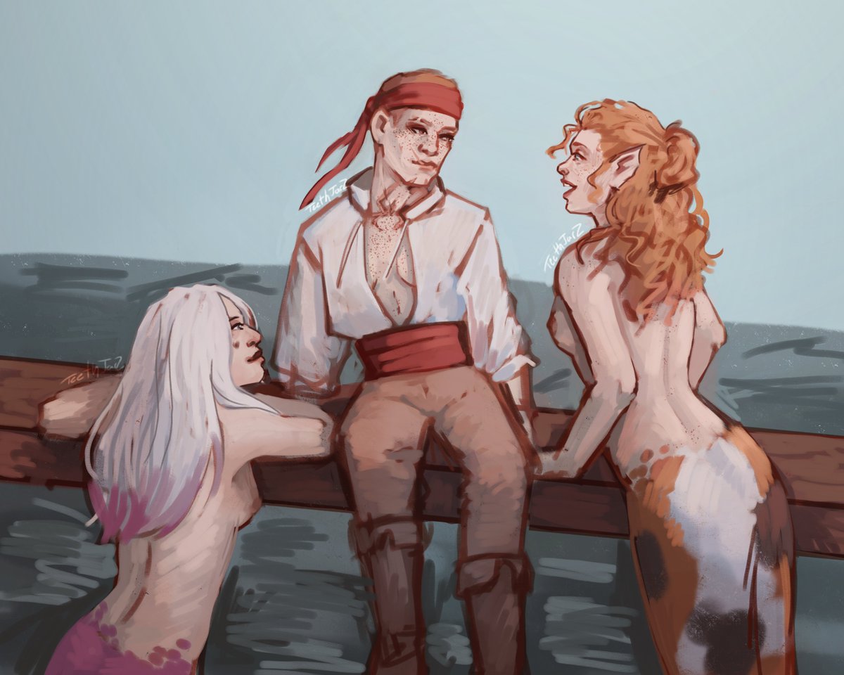 teethjarz's tweet photo. instead of just finishing up the sketch to make it took nice i decided to just render over it which took like 5x as long because i had to keep fixing anatomy mistakes and ughhhh this drawing sucked to work on

#tauriecain #mikealareid #sableward #dbd #deadbydaylight #dbdfanart https://t.co/Bjndd7JqSC